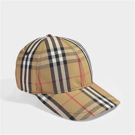 burberry vintage baseball cap